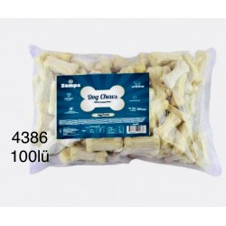 ZAMPA KÖPEK KEMİĞİ - BEYAZ KEMİK 100 LÜ.