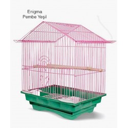 ZAMPA KUŞ KAFESİ - PEMBE/YEŞİL - ENİGMA 102 ZAMPA KUŞ KAFESİ - PEMBE/YEŞİL - ENİGMA 102